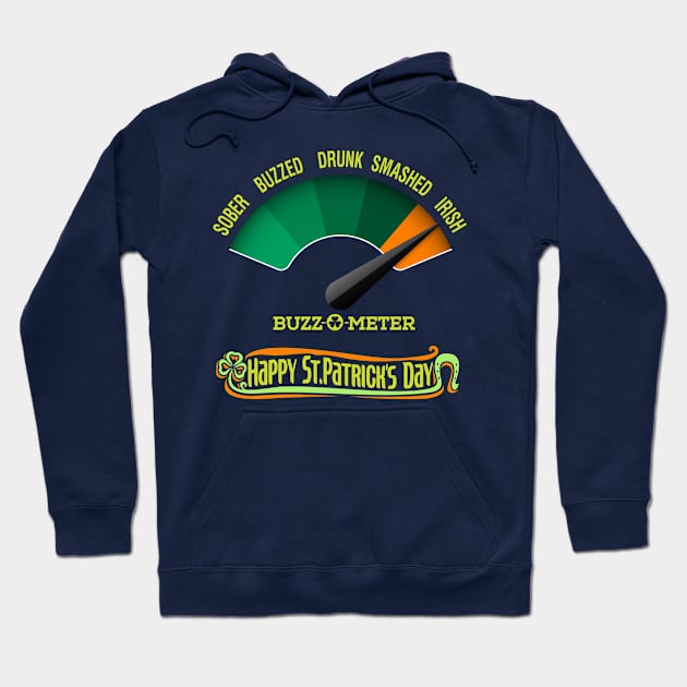 SPD Buzz-O-Meter Hoodie by spicoli13